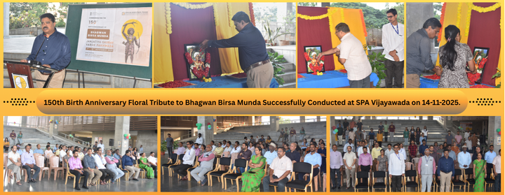Floral Tribute to Bhagwan Birsa Munda