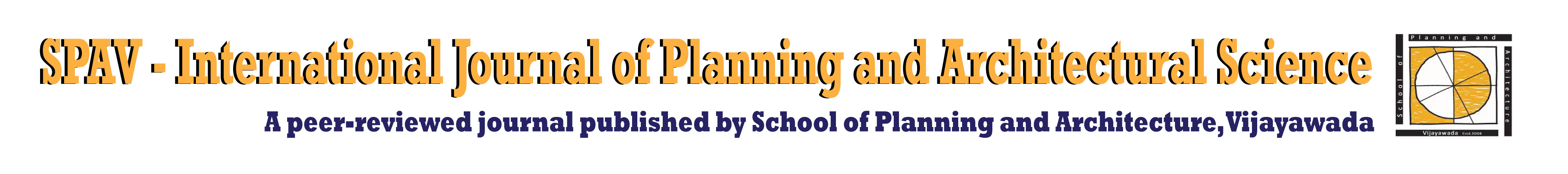 SPAV International Journal of Planning and Architectural Science